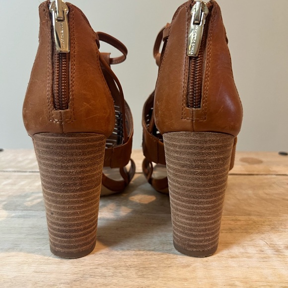 Vince Camuto Brown Heeled Sandals size 7 - Picture 3 of 5